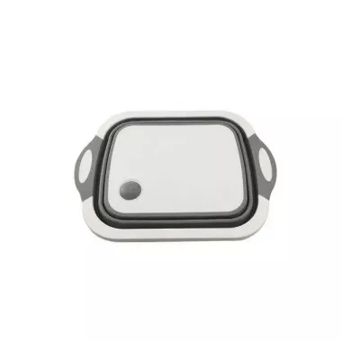 Разделочная доска 2 в 1 Chopper Доска-миска , доска контейнер, силиконовая доска