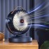 Аккумуляторный мини вентилятор VU-05/FS-25 с поворотом / Вентилятор Mini fan с LED-подсветкой и USB