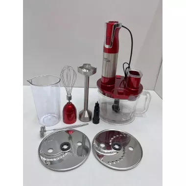 Блендер Zepline ZP-798 1500 Вт 7в1 червоний