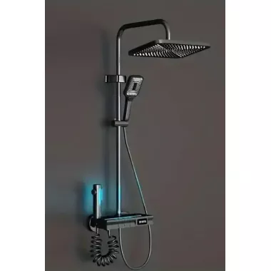 Душова система з термостатом та LED-дисплеєм 120см AND AA6-6