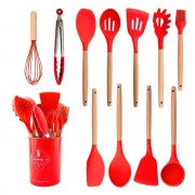 Набір кухонного приладдя силіконовий Kitchen Set RB-2239 сірий (12 предметів)
