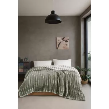 Муслиновое покрывало La Modno 230х250 см Зеленый Муслиновое покрывало La Modno 230х250 см Зеленый