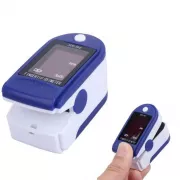Пульсометр для вимірювання пульсу та сатурації JZK-302 Синій, пульсоксиметр на палець
