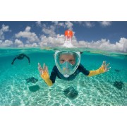 Маска на все обличчя Tribord Easybreath для снорклінгу, підводного плавання, дайвінгу