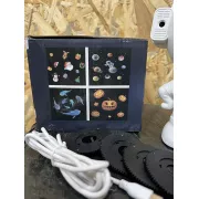 Лазерний нічник-проектор Астронавт зоряне небо з картриджем