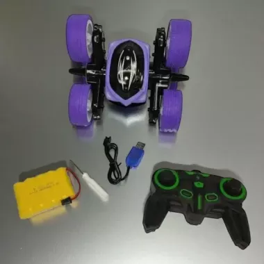 Машинка перевертыш на радио управлении Tri wheeler slide n stunt