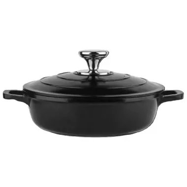 Сотейник антипригарное покрытие с металлической крышкой BN-358 (24*6,5 см) Сотейник антипригарное покрытие с металлической крышкой BN-358 (24*6,5 см)