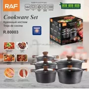 Набор кастрюль 5 в 1 Cookware Set R-80003