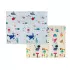 Детский развивающий двусторонний термо коврик 200*200 в сумке Зверята/Дорога