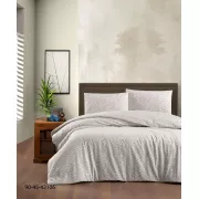 Білий з червоним Тепла постільна білизна / байкова євро розміру фланель 100%-бавовна Туреччина Cotton Collection