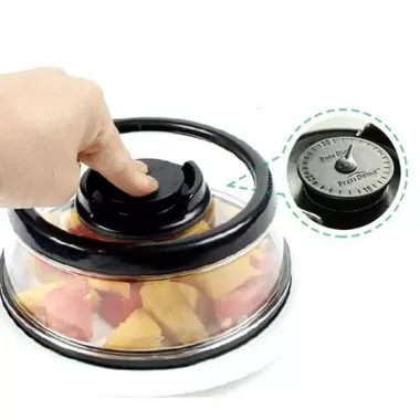 19 см Вакуумная многоразовая крышка для продуктов Stay Fresh 19 см Вакуумная многоразовая крышка для продуктов Stay Fresh