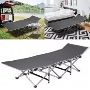Раскладная кровать с ножками/ раскладушка /раскладной шезлонг (190х68х36) Grey