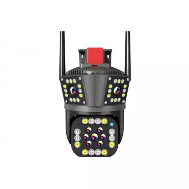 Wi-Fi відеокамера з трьома обєктивами SD/карта YOSO YO-IPC49D6MP50 PTZ 2.8mm V380 Wi-Fi відеокамера з трьома обєктивами SD/карта YOSO YO-IPC49D6MP50 PTZ 2.8mm V380