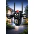 Видеокамера 4G IP66 4G 12mp (JE-190-2) 4 экранные 360-градусные камеры IP-камера четыре объектива Видеокамера 4G IP66 4G 12mp (JE-190-2) 4 экранные 360-градусные камеры IP-камера четыре объектива