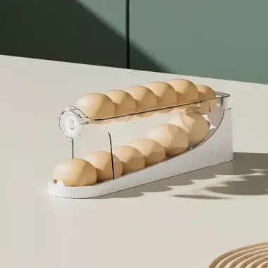 Органайзер двухуровневый для хранения яиц с таймером Органайзер двухуровневый для хранения яиц с таймером