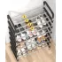Полка для обуви металл 4 секции Shoe rack Полка для обуви металл 4 секции Shoe rack