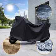 Чехол для мотоцикла, ветрозащитный, круглый 210T, M-размер AND-1586