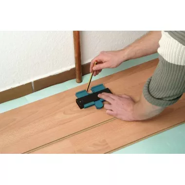 Вимірювальний контур інструмент лінійка косинець Wolfcraft Irregular Ruler