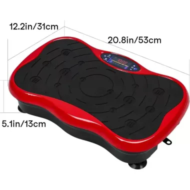 Виброплатформа для тренировок + пульт, до 150кг, от сети / Вибрационная платформа для похудения