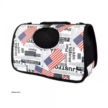 Сумка-переноска For Friends для собак White paws 42×25 M Тропік