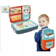 Обучающий набор для рисования в чемоданчике Backpack Packing 3in1 голубой