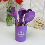 Набір кухонного приладдя силіконовий Kitchen Set RB-2239 сірий (12 предметів)