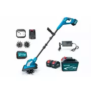 Аккумуляторный культиватор A-1039 для рыхления и прожигания огорода 2 акб 48В 2800Вт