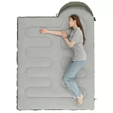 Зимний спальный мешок одеяло с капюшоном 2,1*0,75 см 400г/м.кв Зимний спальный мешок одеяло с капюшоном 2,1*0,75 см 400г/м.кв