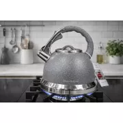 Чайник із гранітним покриттям зі свистком Haus Roland HR 704-5 3,5 л із нержавіючої сталі Сірий