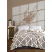 Муслинове покривало Ivory 230х250 см Бежеве