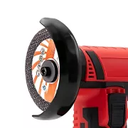 Аккумуляторная мини болгарка в кейсе 2АКБ +5 дисков RED