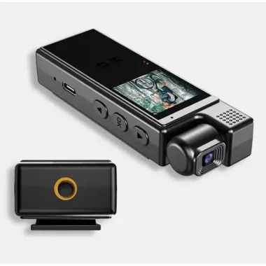 Видеокамера нагрудная Wi-Fi аккумуляторная боди камера с дисплеем 1.3 дюйма регистратор с фиксацией клипсой UKC L9