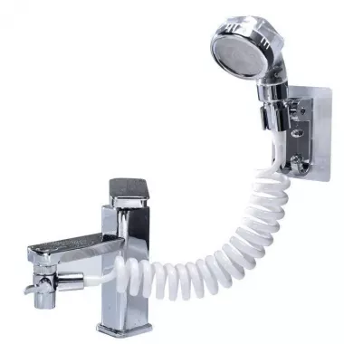 Душевая система на умывальник с турмалином Modified Faucet With external Shower Душевая система на умывальник с турмалином Modified Faucet With external Shower