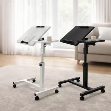 Стол для ноутбука на колесиках с регулировкой высоты 60*40*59-89см