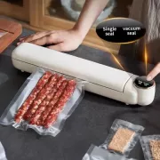 Вакуумный упаковщик пищевых продуктов Vacuum Sealer с сенсорным дисплеем + 10 пакетов