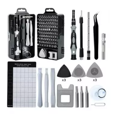 Профессиональный набор отверток 135 в 1 для ремонта телефона, часов, планшетов Профессиональный набор отверток 135 в 1 для ремонта телефона, часов, планшетов
