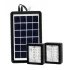 Портативная солнечная система EP-05 3в1 6v3w, Led лампы х2, powerbank