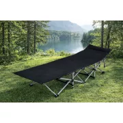 Раскладная кровать с ножками/ раскладушка /раскладной шезлонг (190х68х36) Black