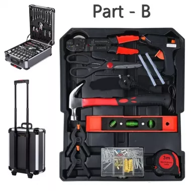 Профессиональный набор инструментов в чемодане 408 предметов