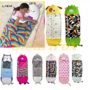 Божья коровка Детский спальный мешок на молнии 3 в 1 игрушка подушка спальник и встроенная подушка