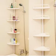 Кутова полиця для ванної кімнати Multi Corner Shelf, металева