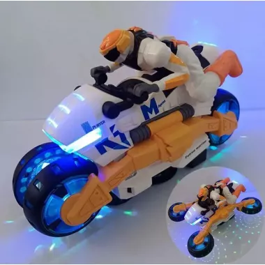 Інтерактивна танцювальна іграшка Мотоцикл, Futrue LD-175A / Мотоцикл-трансформер зі звуковими ефектами Інтерактивна танцювальна іграшка Мотоцикл, Futrue LD-175A / Мотоцикл-трансформер зі звуковими ефектами