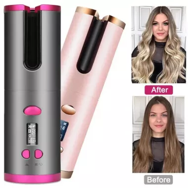 Стайлер для завивки волосся, плойка прасок для локонів.