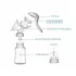 Молокоотсос  Breast Pump Model 5 /  Насос для сцеживания грудного молока ручного типа