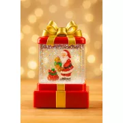 Ночник новогодний музыкальный Санта с подарками