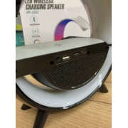 Умный светильник/ Ночник c беспроводной зарядкой для телефона/Bluetooth-колонка