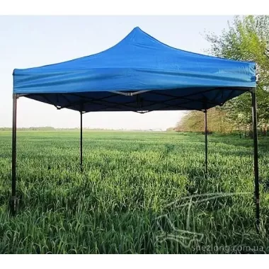 Шатер Раздвижной усиленный 3х 2 черный каркас синий