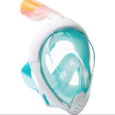 Маска на все обличчя Tribord Easybreath для снорклінгу, підводного плавання, дайвінгу