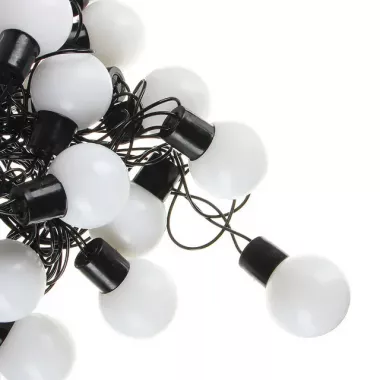 Гирлянда матовый шарик 40LED 5м (флеш) 18мм, Новогодняя бахрама, Светодиодная гирлянда, Уличная гирлянда Гирлянда матовый шарик 40LED 5м (флеш) 18мм, Новогодняя бахрама, Светодиодная гирлянда, Уличная гирлянда