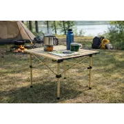 Стол раскладной для рыбалки и пикника 50х50см с чехлом Бежевый